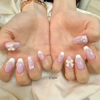 ネイル nail salon e'mu💐のネイルデザイン