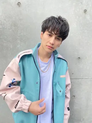 メンズ 新宿【メンズパーマ】 塩澤太一のヘアスタイル