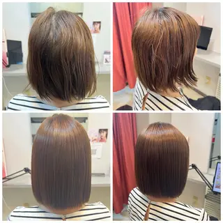 ミディアム 土岐 泰廣のヘアスタイル