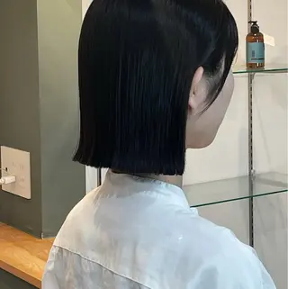 ミディアム Bella Salon所属・福井 悠のヘアスタイル