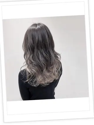 ミディアム カラー カラーリスト菅澤 岳のヘアスタイル