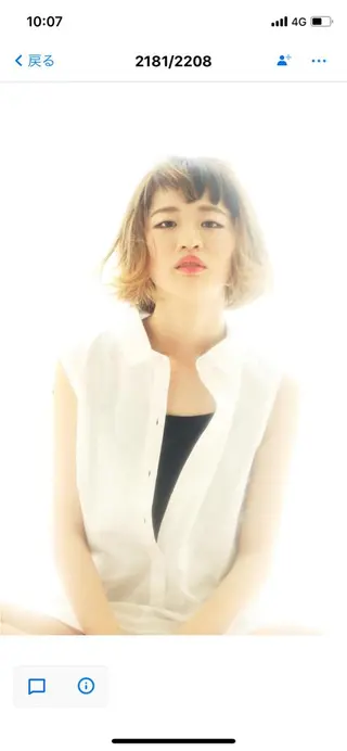 ミディアム 似合わせ艶髪カラー ❤️ハダユミのヘアスタイル