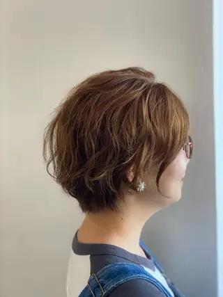 ショート 仲矢 あゆ美のヘアスタイル