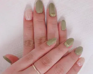 ネイル MiKi Nai池袋 長さだし得意のネイルデザイン