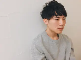 メンズ 高森 真凜のヘアスタイル