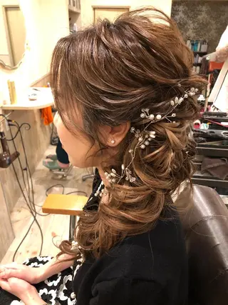 ロング vi viのヘアスタイル
