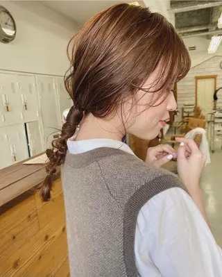 ヘアアレンジ momoka /ショート/ボブのヘアスタイル