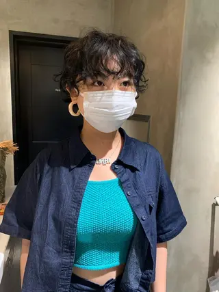 ショート パーマ アンニュイヘア🪽 ayumiのヘアスタイル