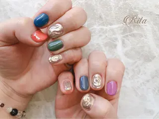 ネイル Rio 𓍼のネイルデザイン