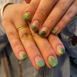 カラー ネイル scre as Etelのネイルデザイン