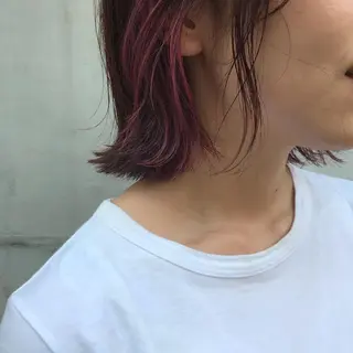 ショート カラー 日々所属・谷 大地のヘアスタイル