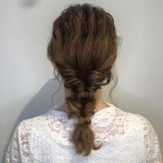 ヘアアレンジ 透明感カラー🪄 髪質改善♡田中みづきのヘアスタイル