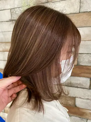 カラー 柔らかカラー🫧🌱 ナナコのヘアスタイル