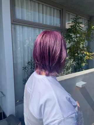 カラー 透明感/艶髪カラー/ 韓国/rinaのヘアスタイル