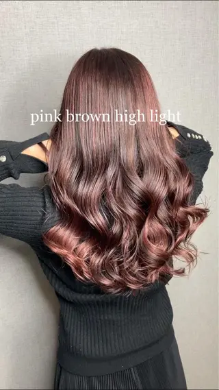 ロング カラー Selenehair 三条本店のヘアスタイル