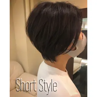 ショート カラー チーフデザイナー 若林　麻衣のヘアスタイル