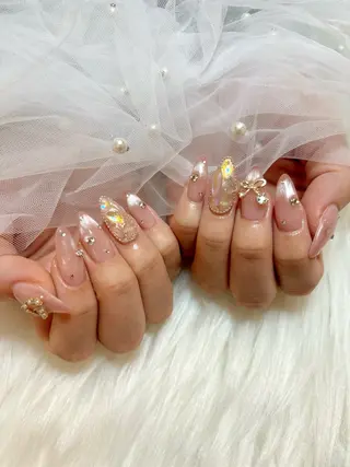 ネイル ✨絶対に褒められる 店長"Momonaのネイルデザイン