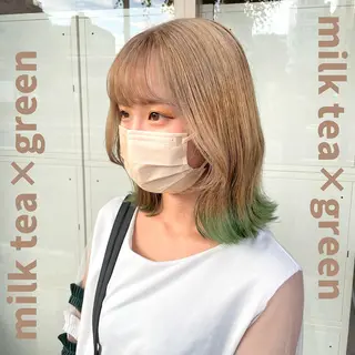 ミディアム カラー 🫧ヒシダアキ /taboo🫧のヘアスタイル