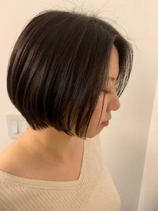 ショート カラー パーマ Bianca所属・Bianca  代表 硲　貴亮【東武練馬】のヘアスタイル