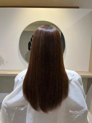 カラー 藤本 麗未のヘアスタイル