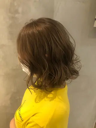 ショート カラー ヘアアレンジ 顔周りcut・ご相談 ＝新宿しずく🇰🇷のヘアスタイル