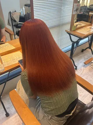 ロング 渡辺 望愛のヘアスタイル