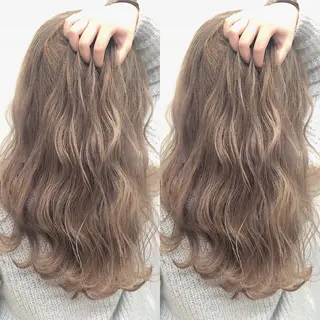 セミロング カラー TOTAL BEAUTY BREK 袋井店所属・BREK 袋井店のヘアスタイル