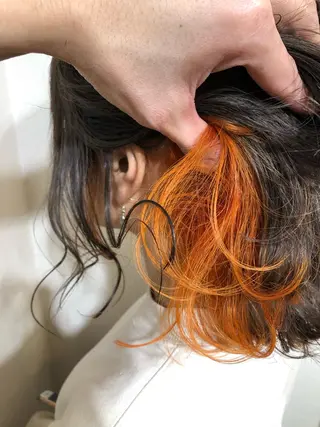 ミディアム カラー 浦山 和之のヘアスタイル