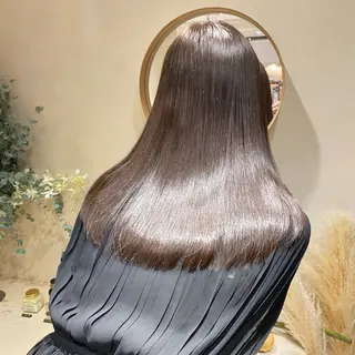 セミロング カラー cie所属・ボブ/ミニボブ 透明感カラーkadoのヘアスタイル