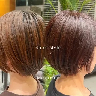 ショート レディースヘア💫 加藤たいが🐯のヘアスタイル