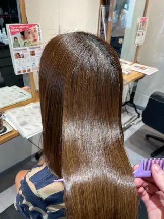 ミディアム solv.【ソルヴ】所属・藤田一輝 【美髪職人】のヘアスタイル