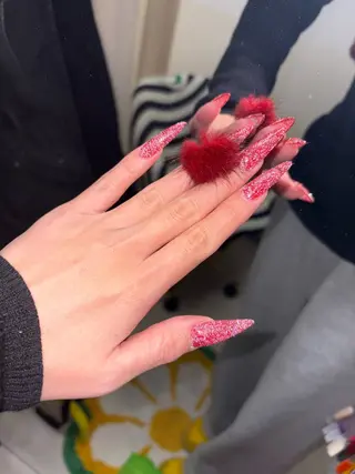 ネイル 33nail✴️栄 スミレ❇️Gel-xのネイルデザイン