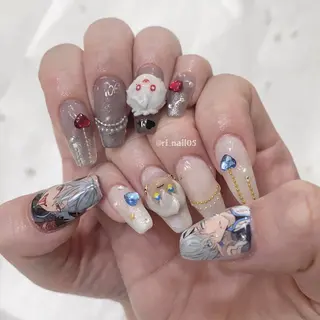 ネイル A-NAIL所属・痛ネイル池袋🍒 さとう🐰のネイルデザイン
