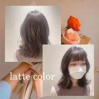 ミディアム カラー ヘアアレンジ eN°byyoureshair所属・🎀トップスタイリ スト湯川響🎀のヘアスタイル