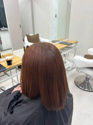 ミディアム 𝗆𝗂𝗒𝗎 🐈🤍のヘアスタイル