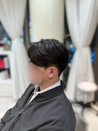 メンズ センターパート 川島爽楽のヘアスタイル