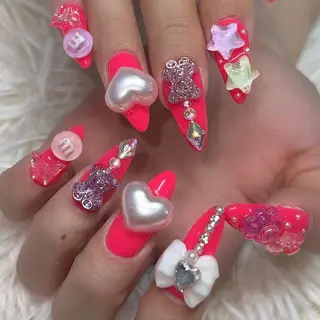 ネイル 【Yappy🌈】 💖P-tanaのネイルデザイン