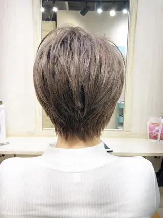 ショート たけかわ みずきのヘアスタイル