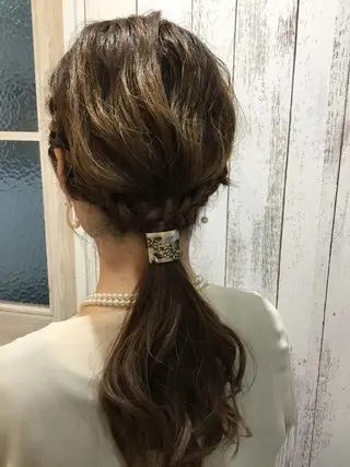 ヘアアレンジ embrace エンブレイスのヘアスタイル