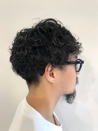 カラー パーマ ヘアアレンジ メンズ メンズパーマの巨匠 鈴木純のヘアスタイル