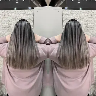 セミロング Y Uのヘアスタイル