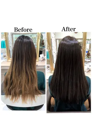 ロング 新宿 木下拓哉のヘアスタイル