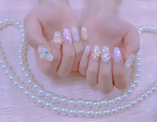 ネイル はぴねす所属・横浜 美夢のネイルデザイン