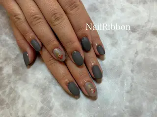 ネイル ネイルリボン 石田のネイルデザイン