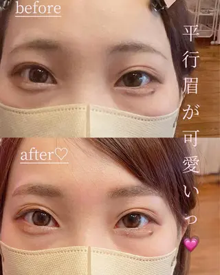 アイブロウ URARA 【lazo】のマツエク・マツパデザイン