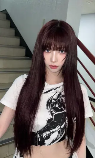 ロング カラー 渋谷🎀透明感カラー レイヤー/mikuのヘアスタイル