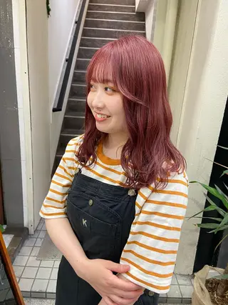 ロング nico🏁 rihoのヘアスタイル