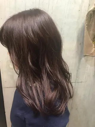 ロング カラー 韓国ヘア☁️ mitsukiのヘアスタイル