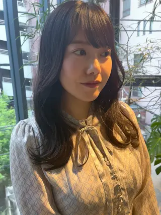 セミロング davin中目黒 KATOのヘアスタイル