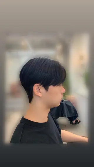 ショート メンズ/柏/パーマ/ チハヤのヘアスタイル